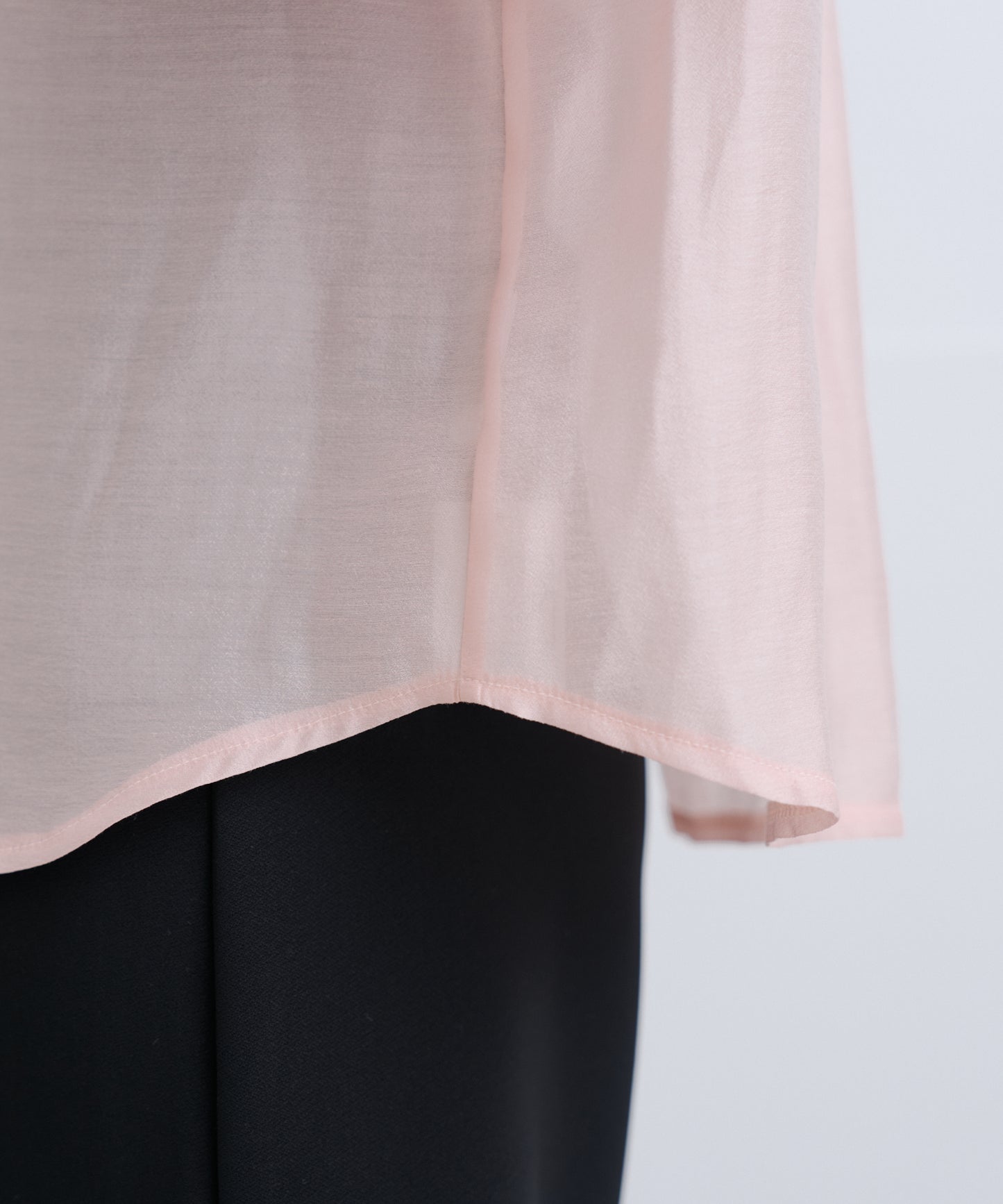 【3月1日(日)20時〜再入荷】ボウタイソフトシアーブラウス