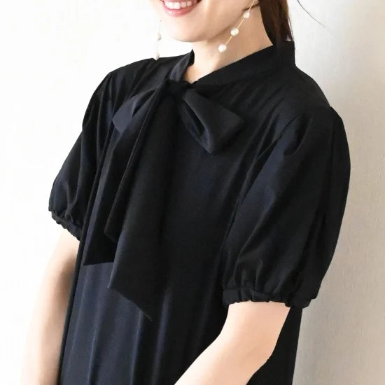 【5月25日(日)20時〜新発売】ボウタイリボンティアードワンピース