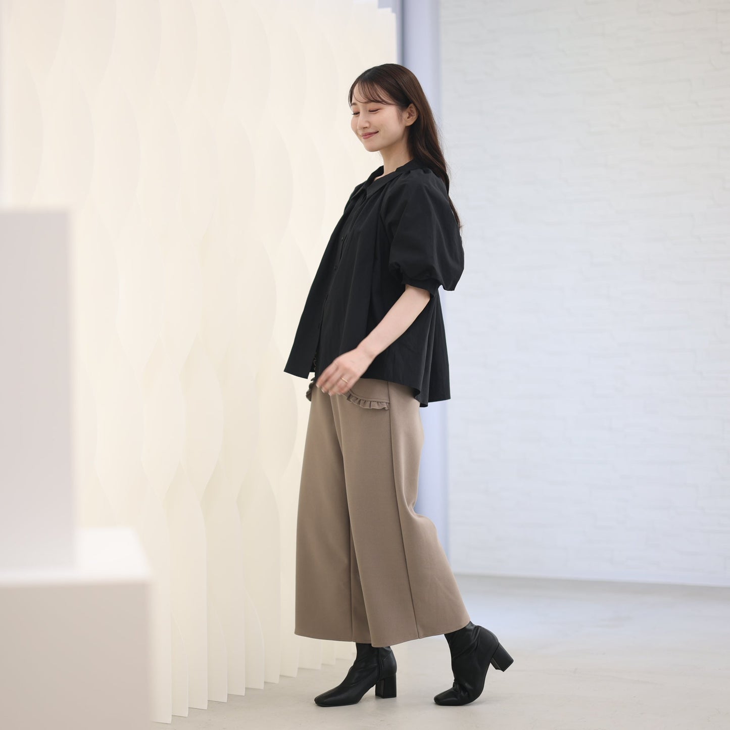【8月3日(日)20時〜新発売】25AWふんわり袖ギャザーブラウス