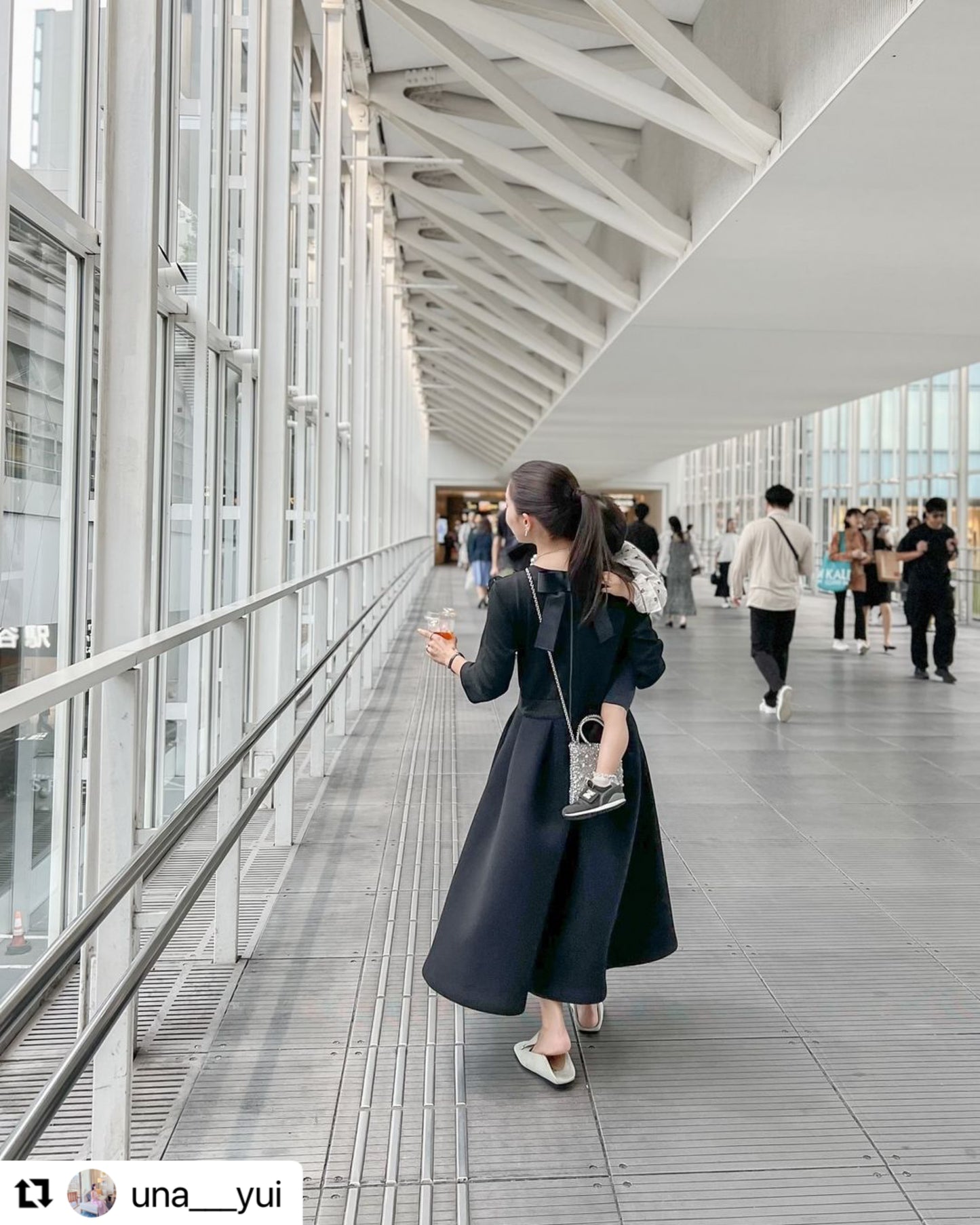 【今季第4弾予約販売中/12月中旬発送】バックリボンワンピース予約販売