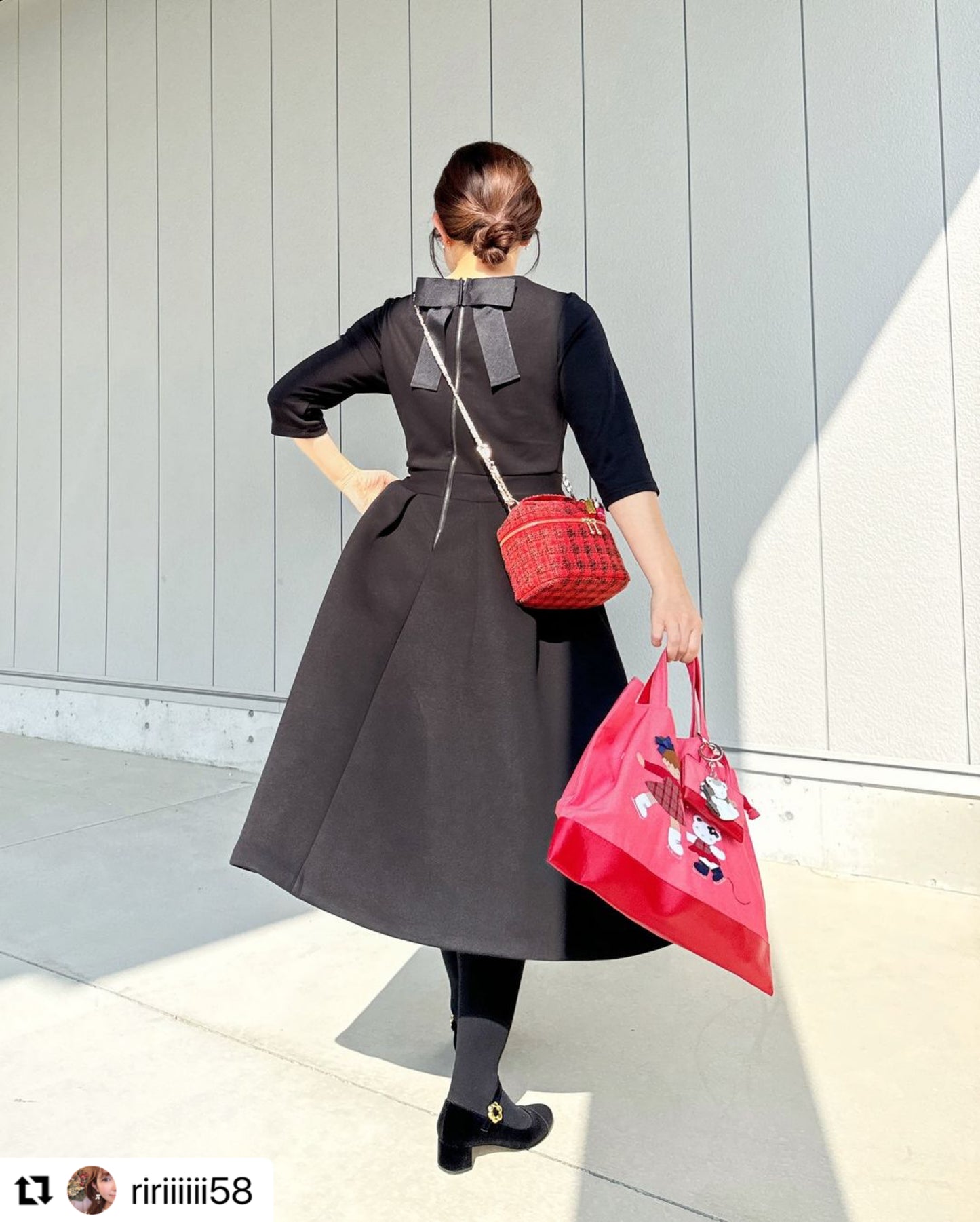 【第2弾予約販売9月5日(金)13時〜】バックリボンワンピース