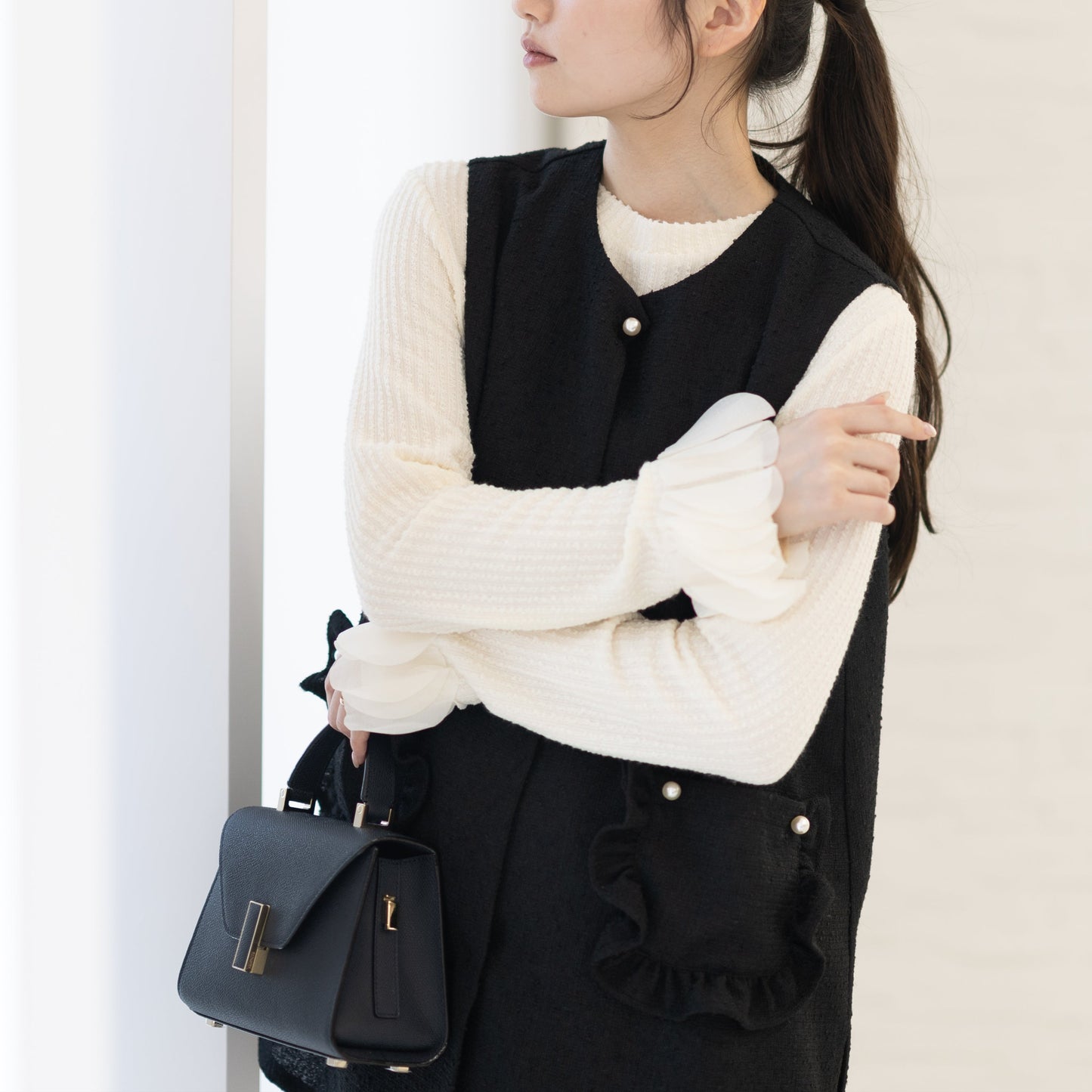 【8月22日(金)13時〜新発売】花びらトップス