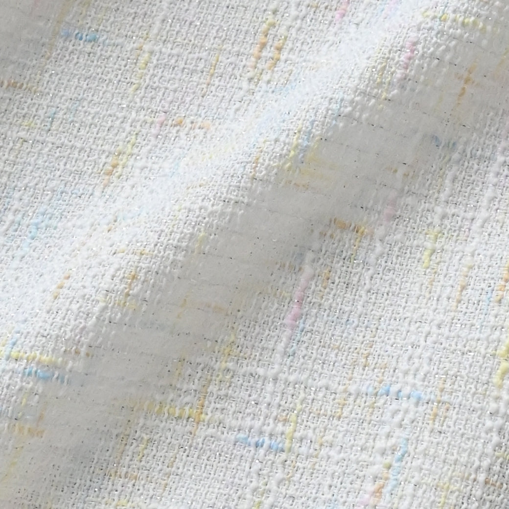 【5月25日(日)20時〜新発売】バックリボンフリルツイードトップス