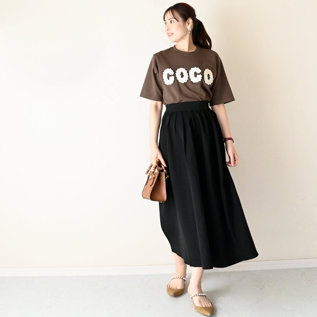 【7月13日(日)20時〜新発売】お花ロゴTシャツ