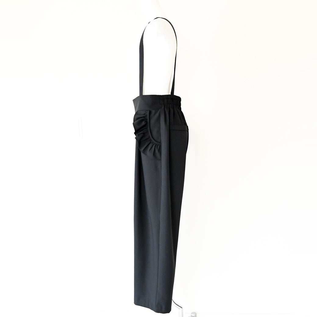 2wayサロペットフリルポケットパンツ