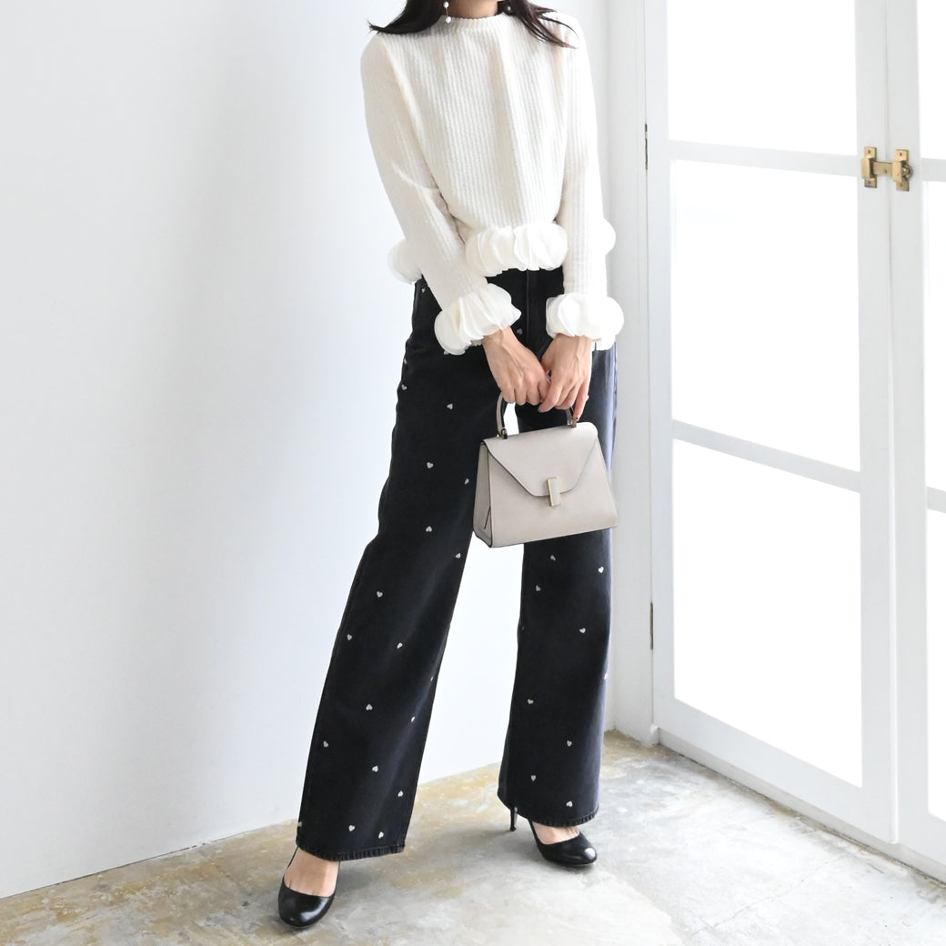 【8月22日(金)13時〜新発売】花びらトップス