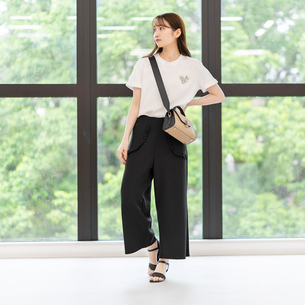 【6月22日(日)20時〜新発売】ハートビジューTシャツ