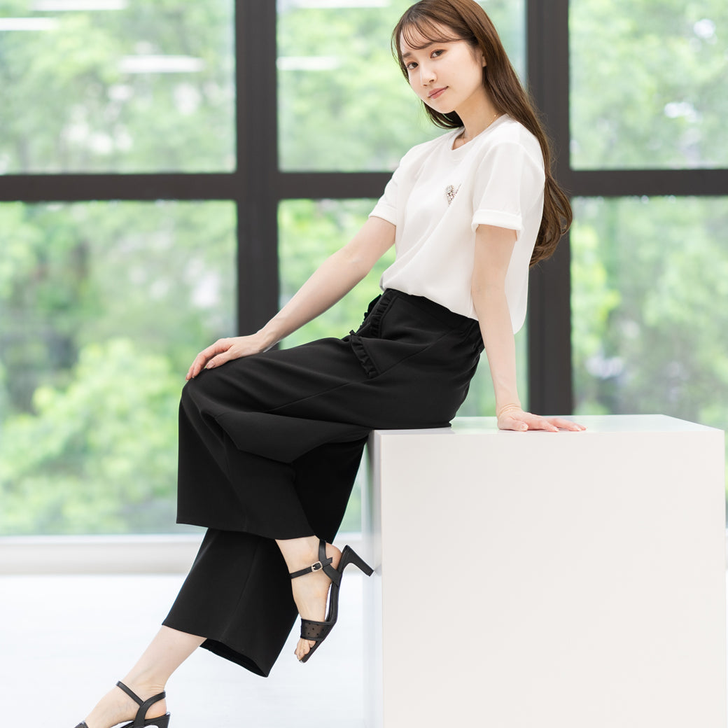【6月22日(日)20時〜新発売】ハートビジューTシャツ