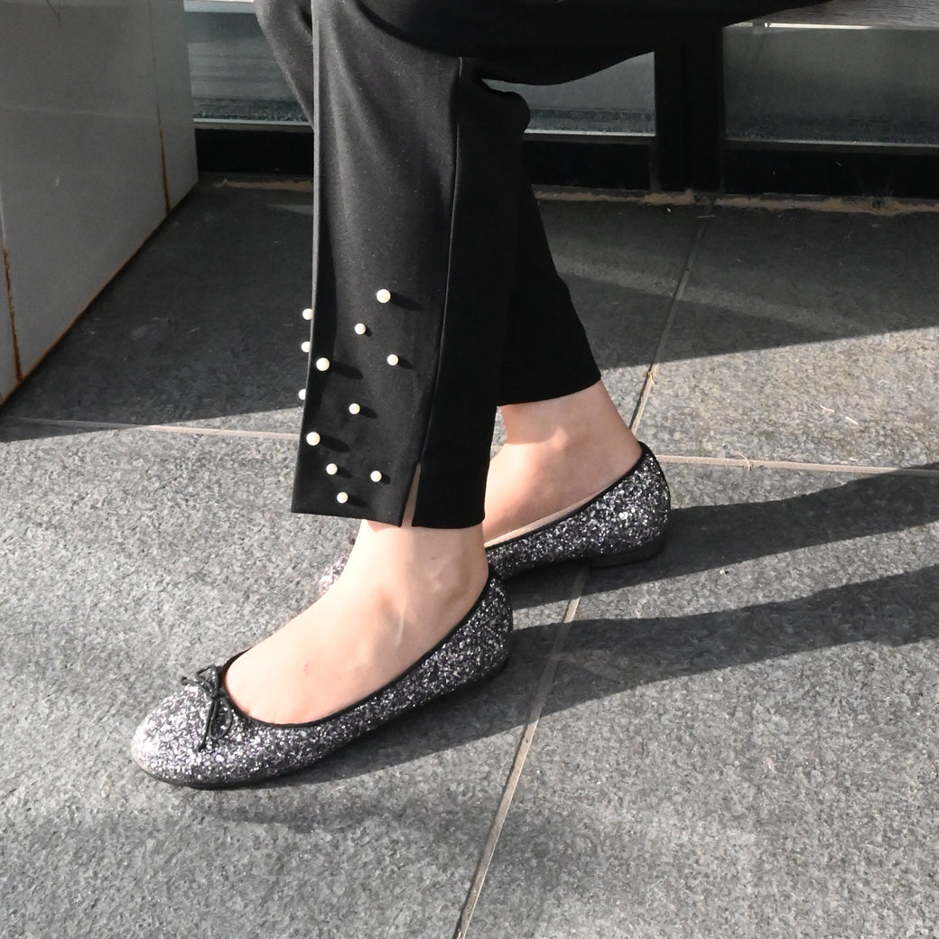 【10月19日(日)20時〜新発売】ランダム裾パールパンツ