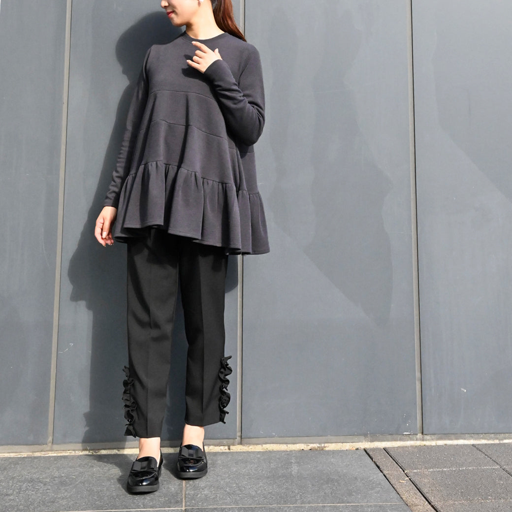 【10月19日(日)20時〜新発売】裾リボンフリルパンツ