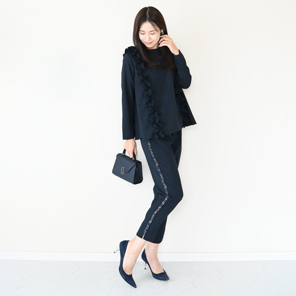 【11月9日(日)20時〜新発売】ツインフリルフレアトップス