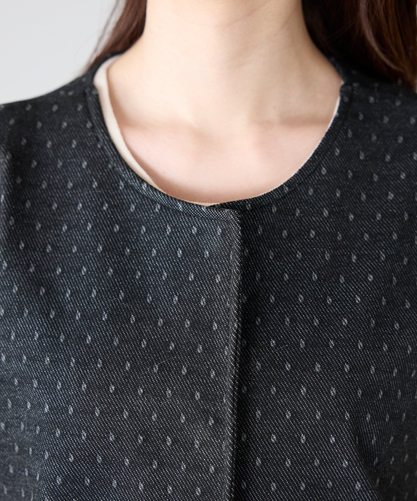 【1月11日(日)20時〜新発売】スノードットペプラムベスト　