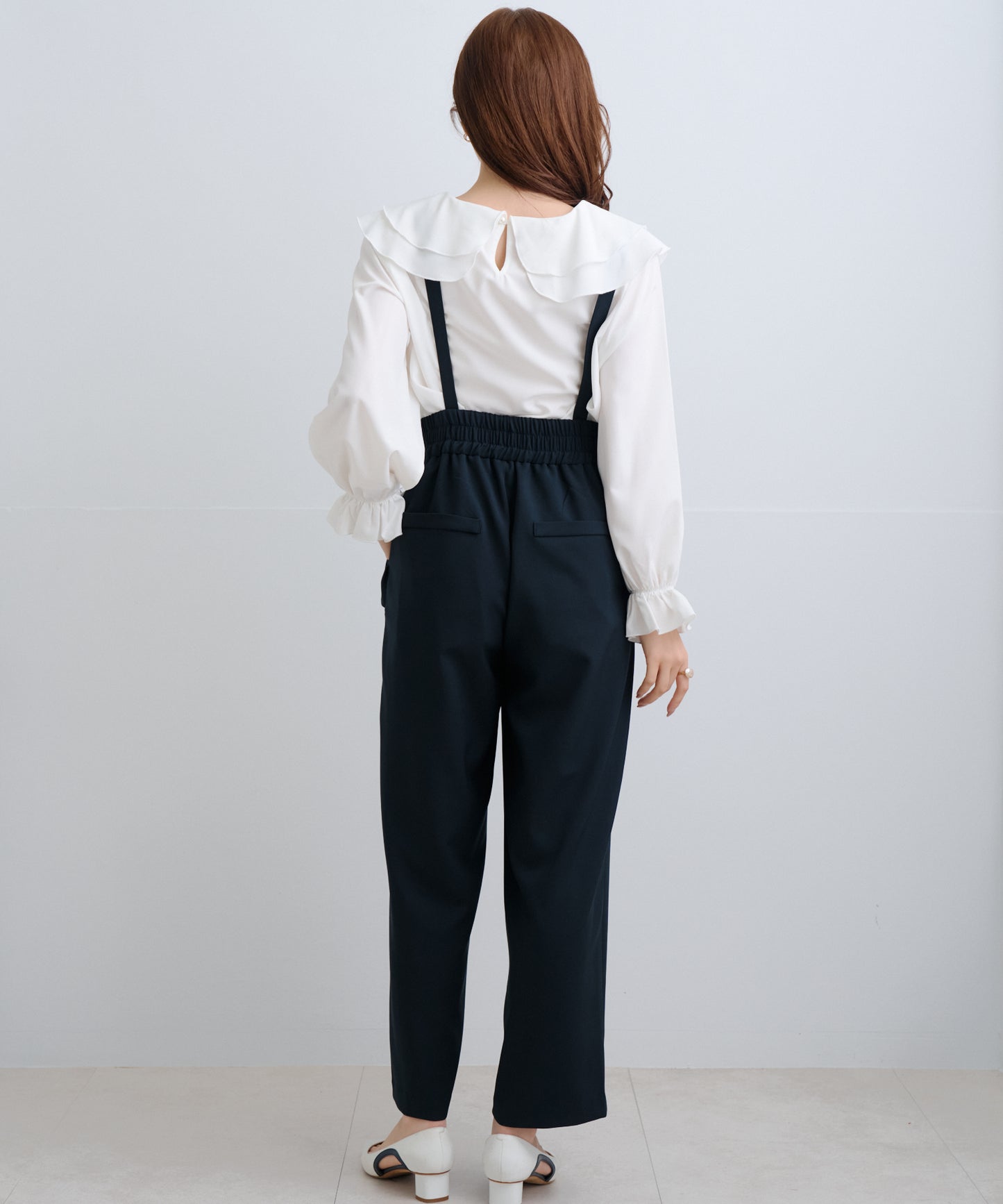 【2月15日(日)20時〜新発売】ツインフローラルカラーブラウス-Soft Touch-