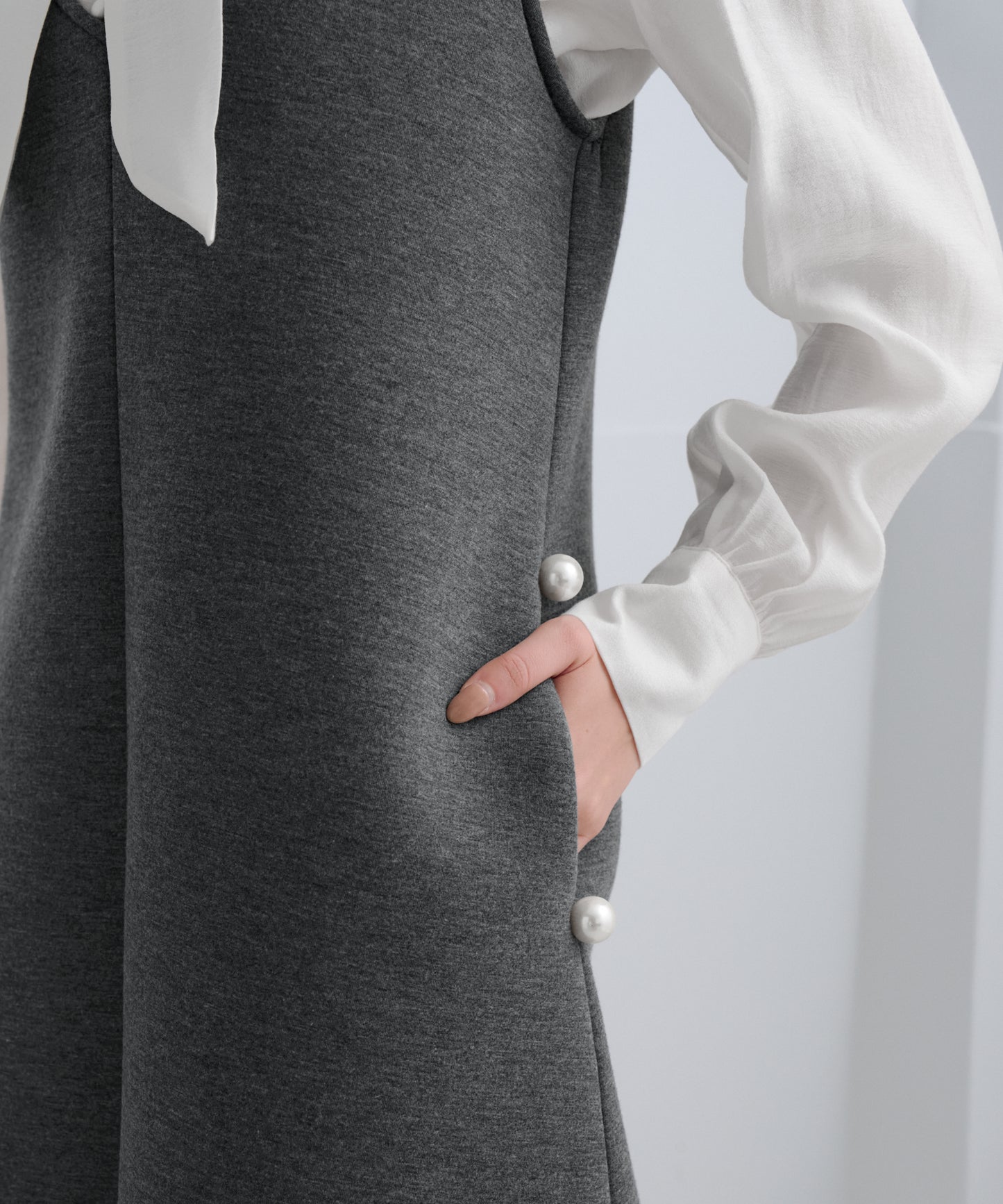 【2月15日(日)20時〜新発売】スカラップヘムラインワンピース