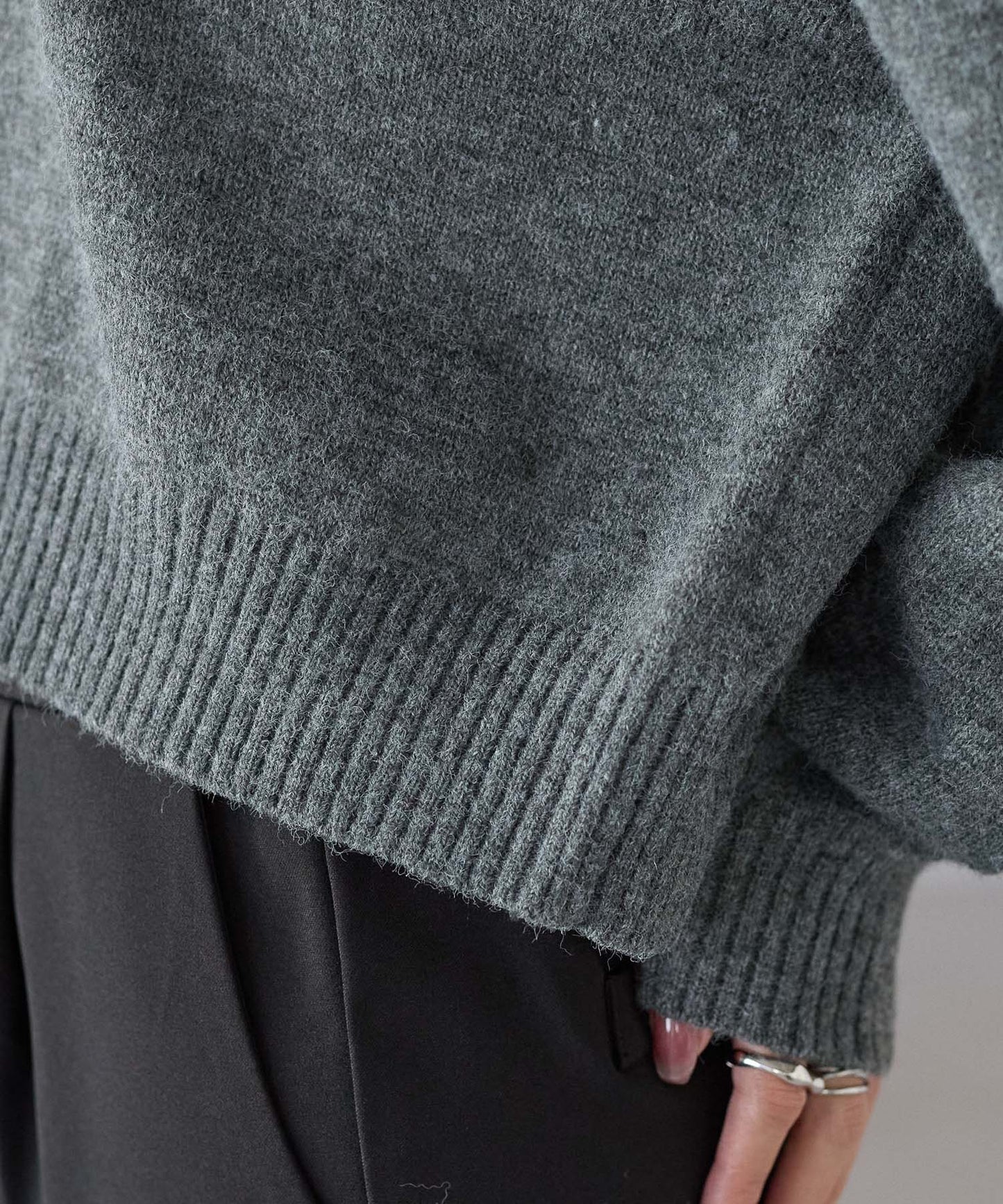 【11月9日(日)20時〜新発売】エルボーハートパールニット