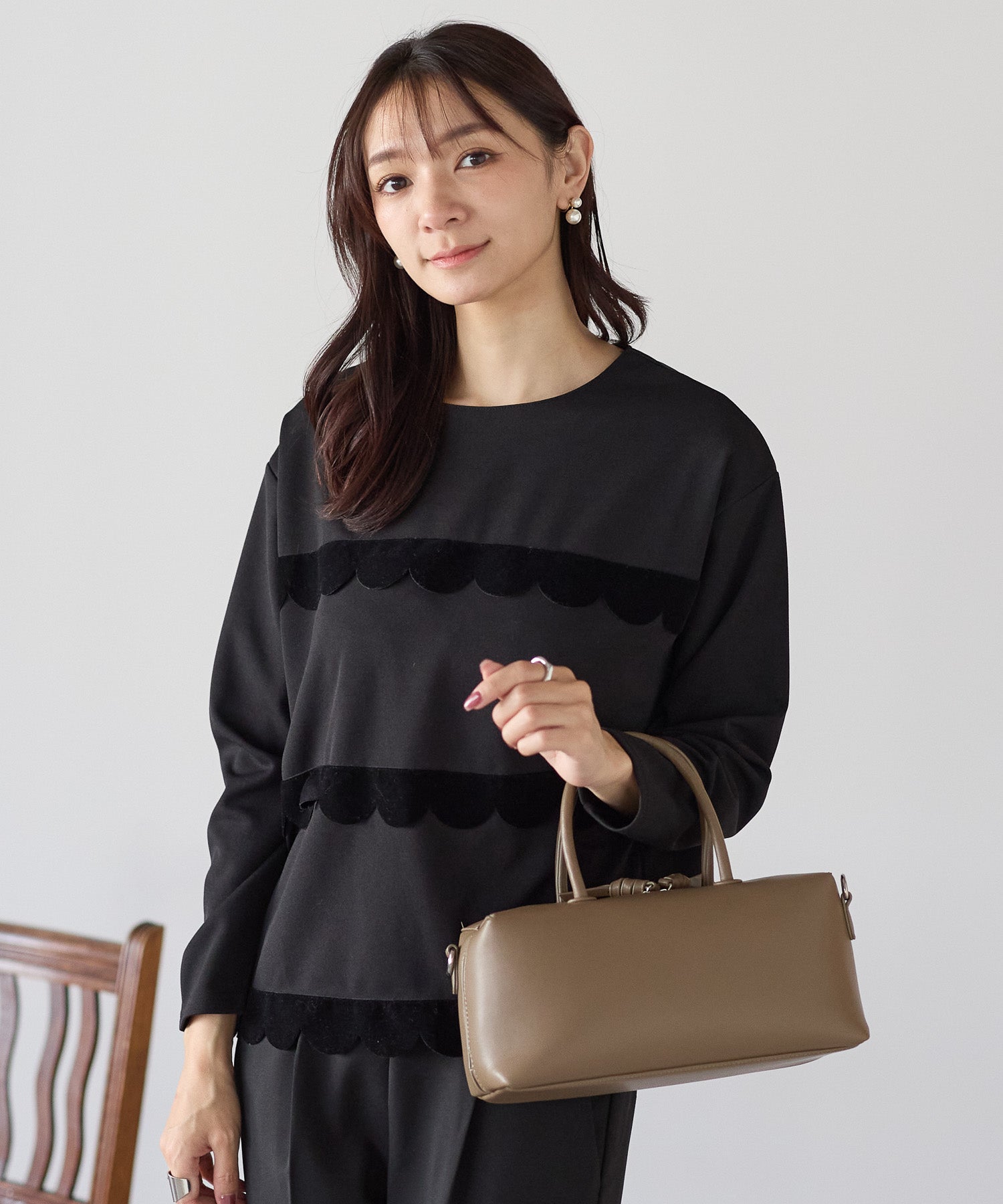 クラシカルスカラップトップス – Neigeオンラインストア