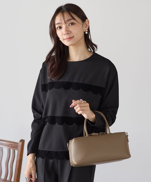 【11月28日(金)13時〜新発売】クラシカルスカラップトップス