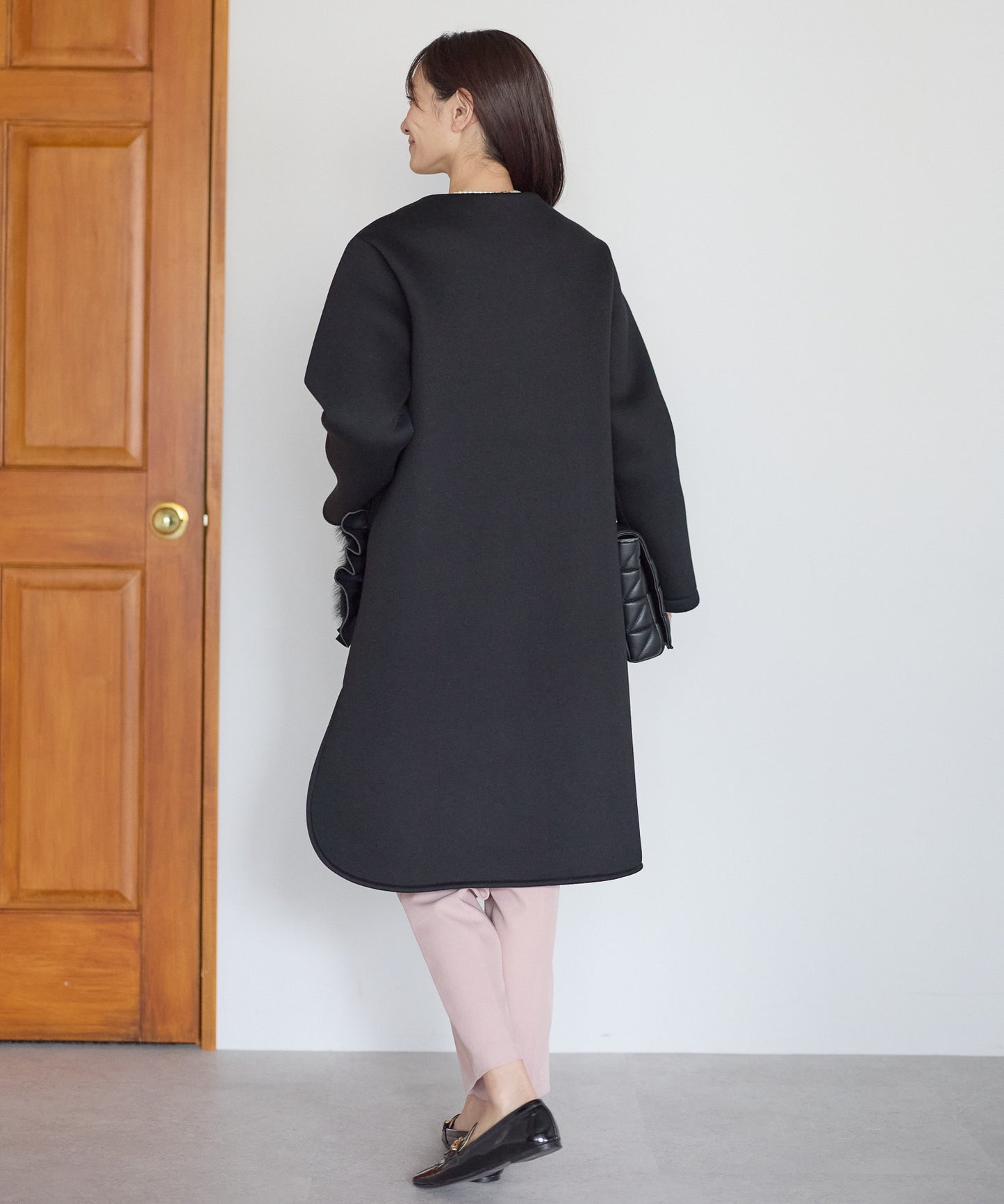 【12月5日(金)13時〜新発売】フリルファーポケットコート