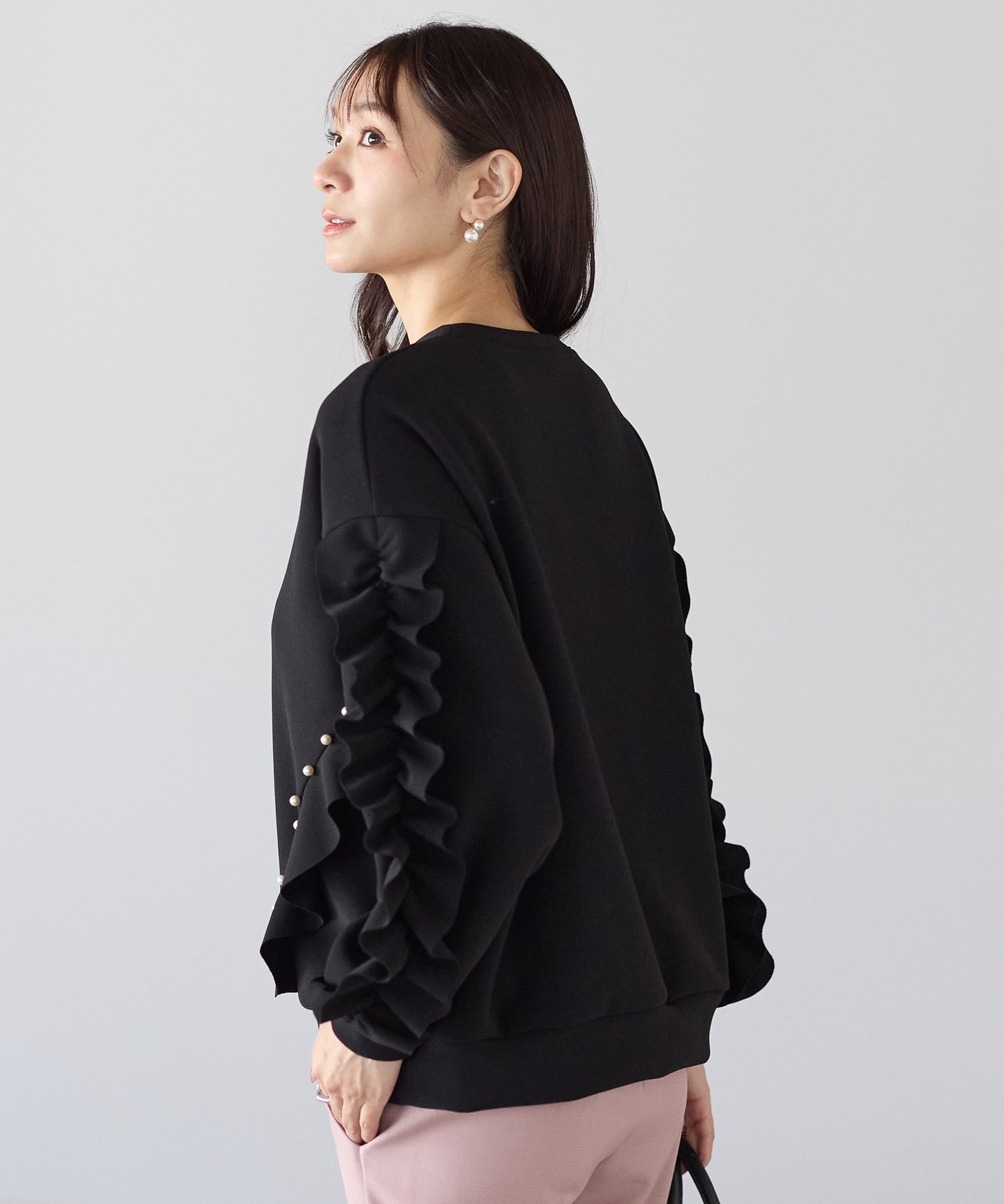 【11月16日(日)20時〜新発売】パールリュクス裏起毛トップス