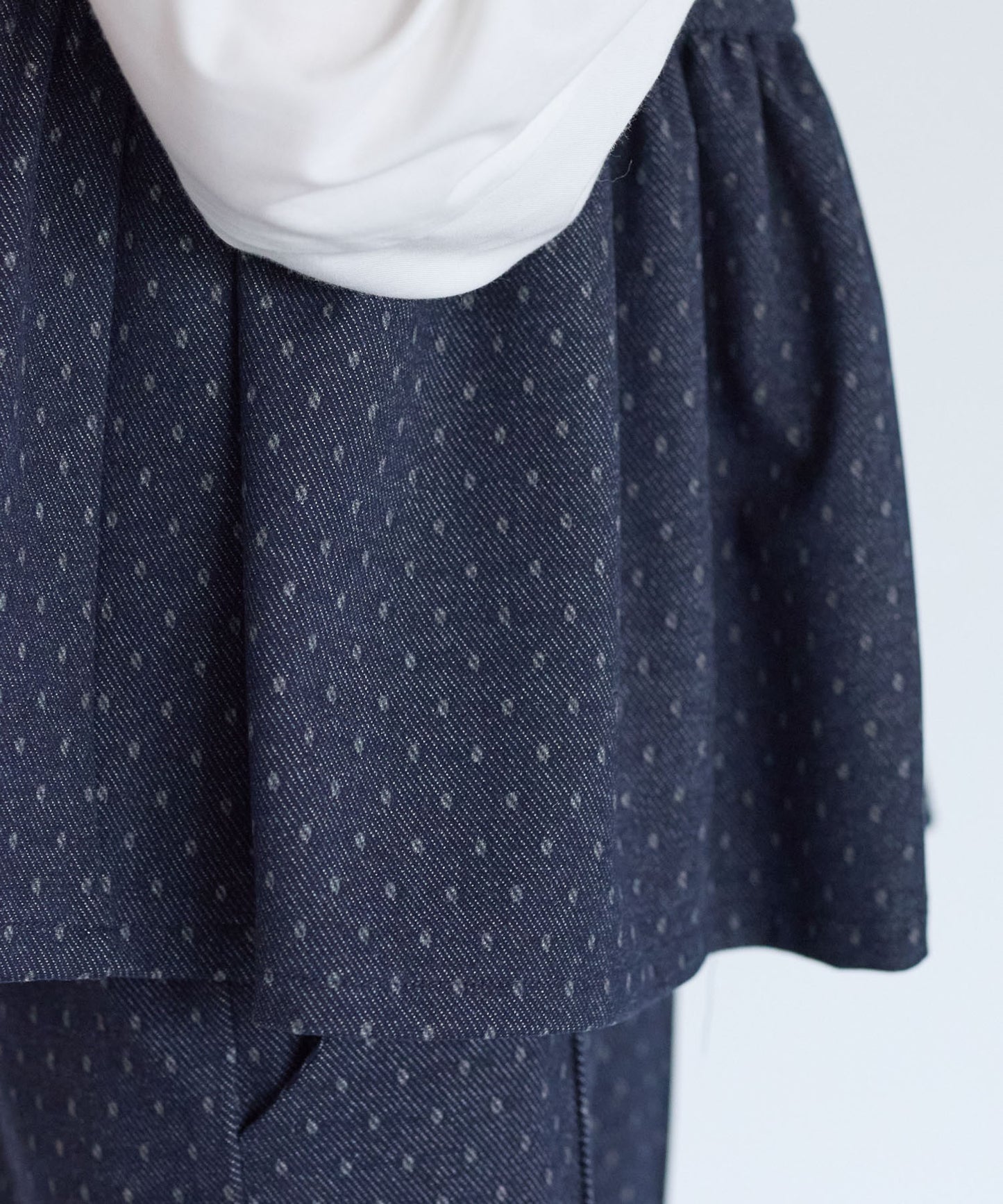 【1月11日(日)20時〜新発売】スノードットペプラムベスト　