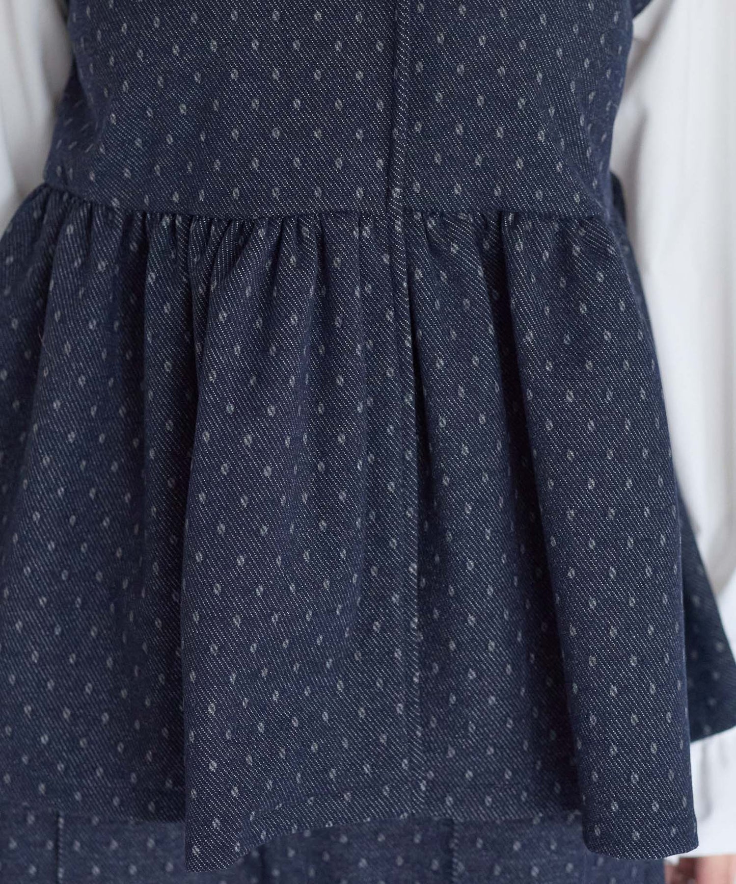 【1月11日(日)20時〜新発売】スノードットペプラムベスト　