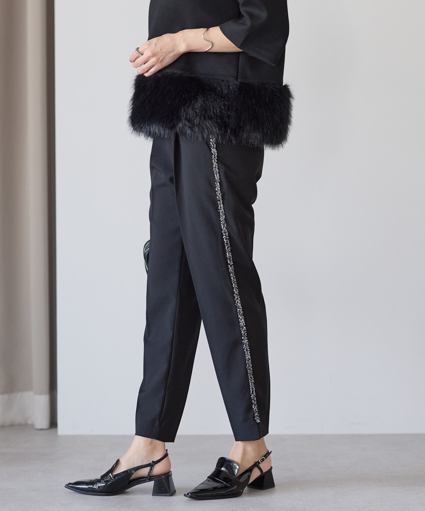 【10月19日(日)20時〜新発売】サイドツイードラインパンツ