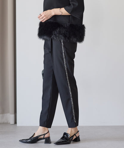 【10月19日(日)20時〜新発売】サイドツイードラインパンツ