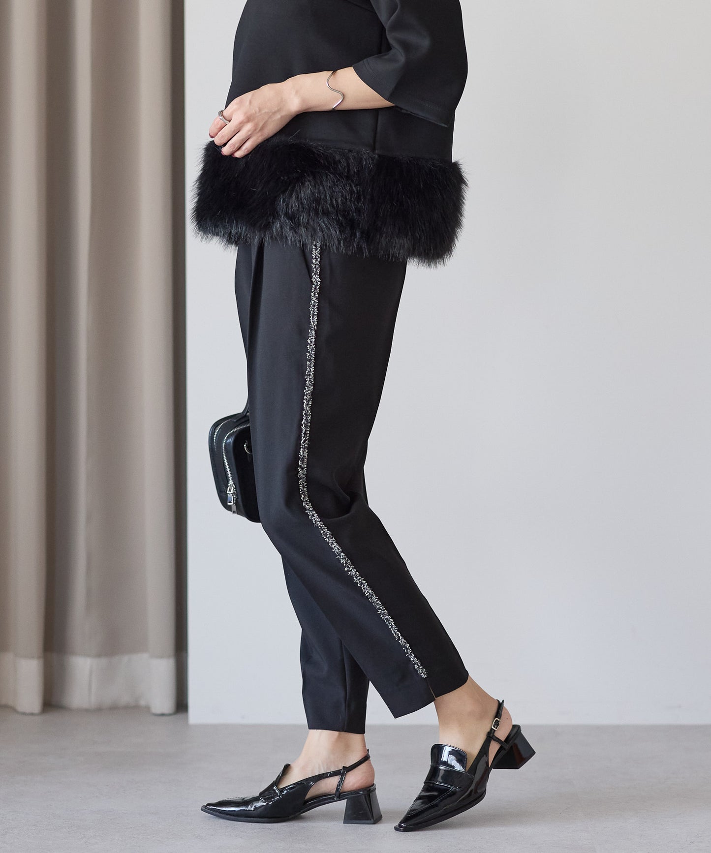 【10月19日(日)20時〜新発売】サイドツイードラインパンツ