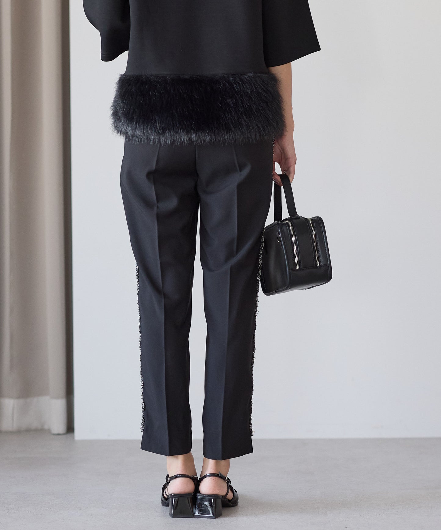 【10月19日(日)20時〜新発売】サイドツイードラインパンツ