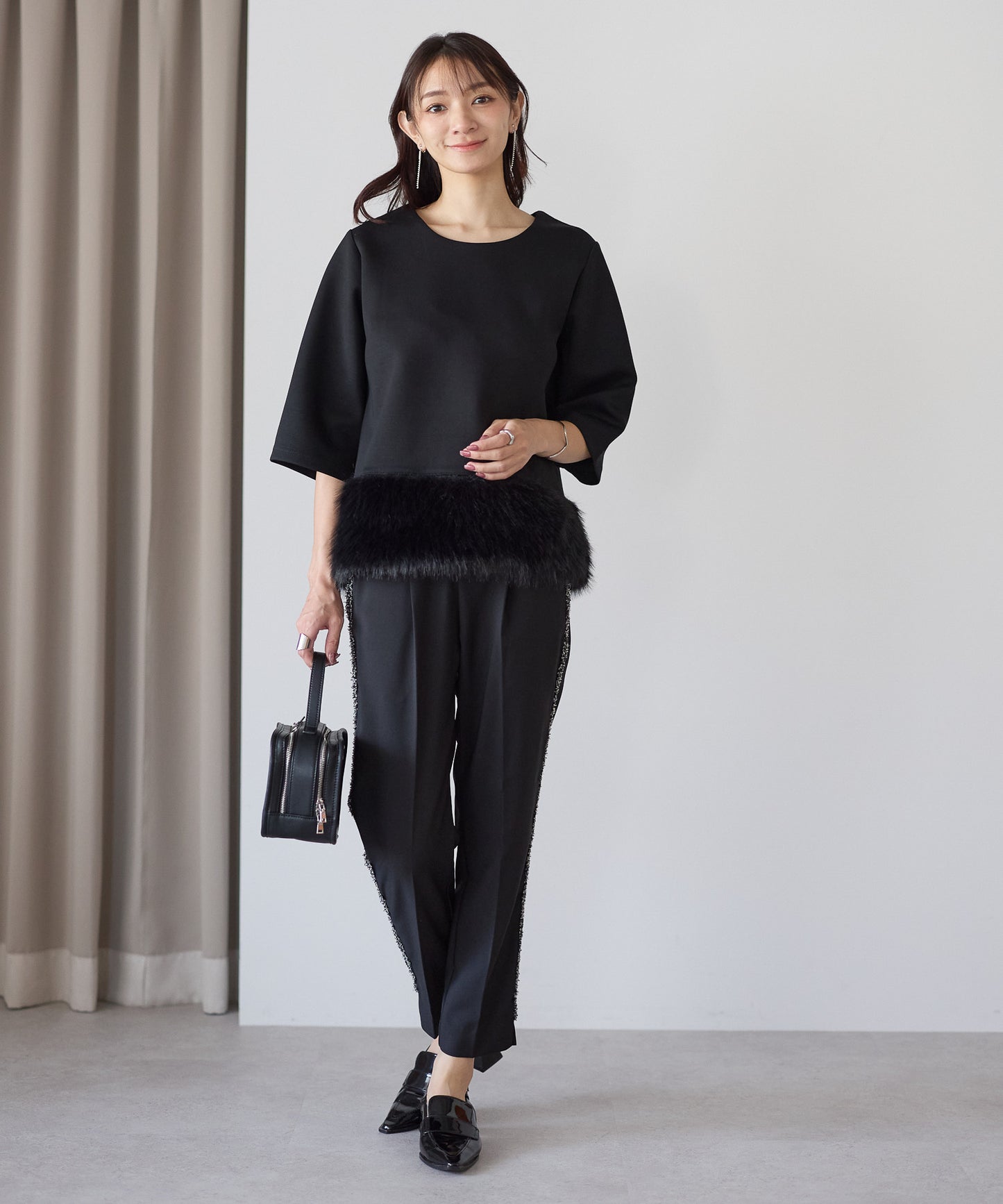 【10月19日(日)20時〜新発売】サイドツイードラインパンツ