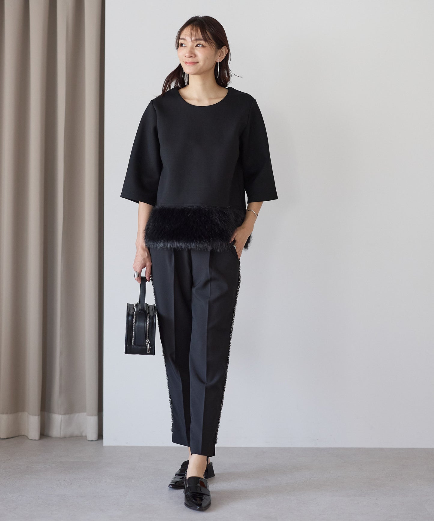 【10月19日(日)20時〜新発売】サイドツイードラインパンツ