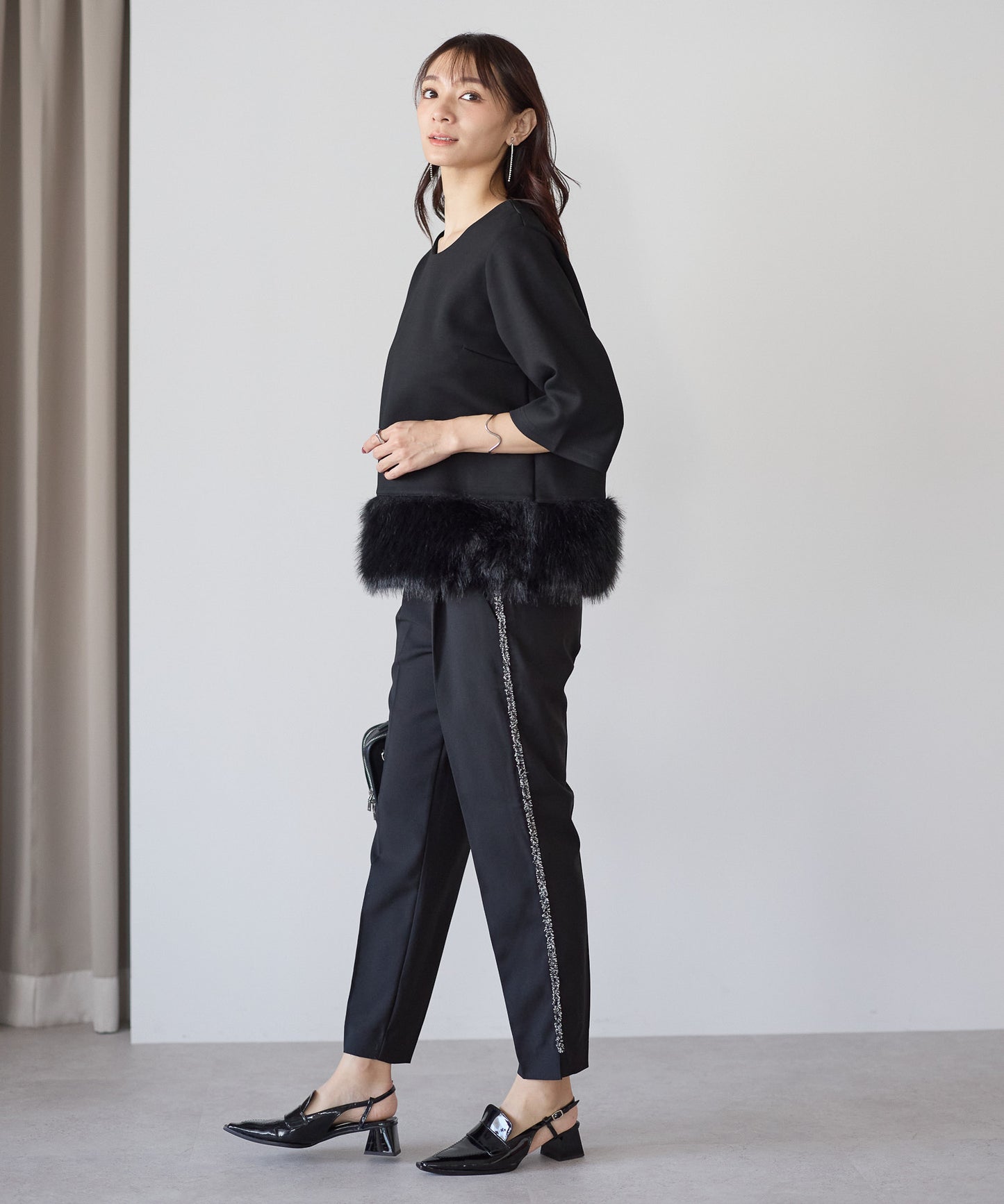 【10月19日(日)20時〜新発売】サイドツイードラインパンツ