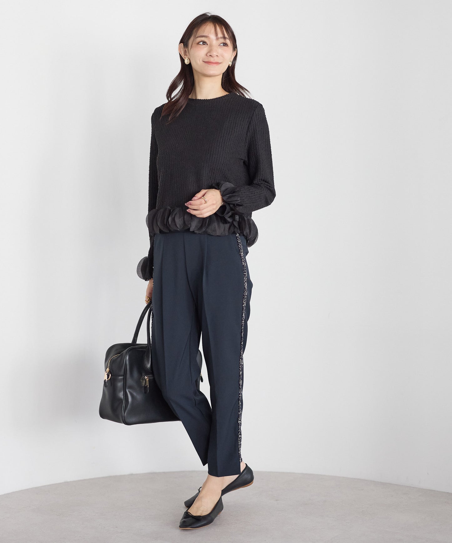 【10月19日(日)20時〜新発売】サイドツイードラインパンツ