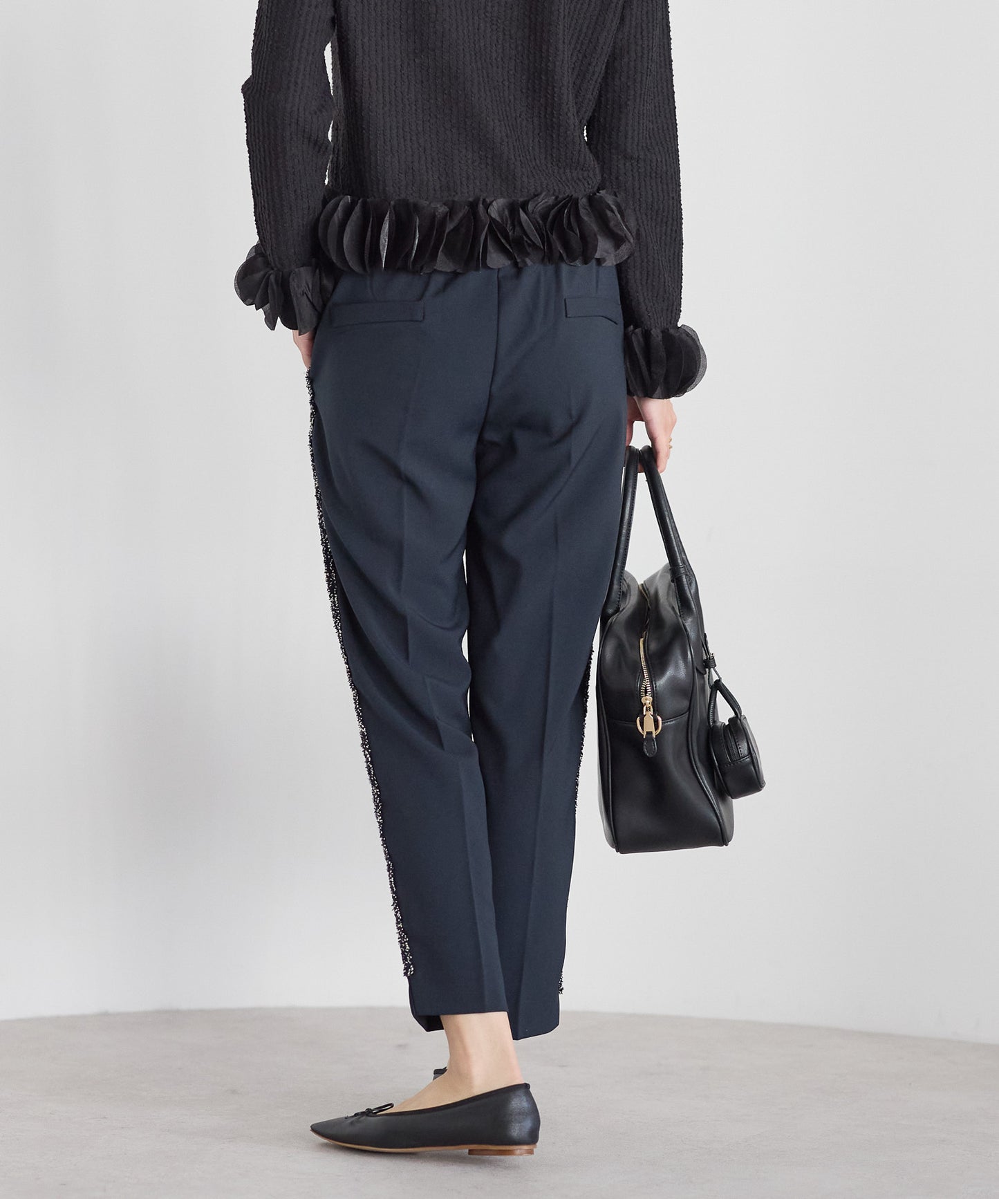 【10月19日(日)20時〜新発売】サイドツイードラインパンツ