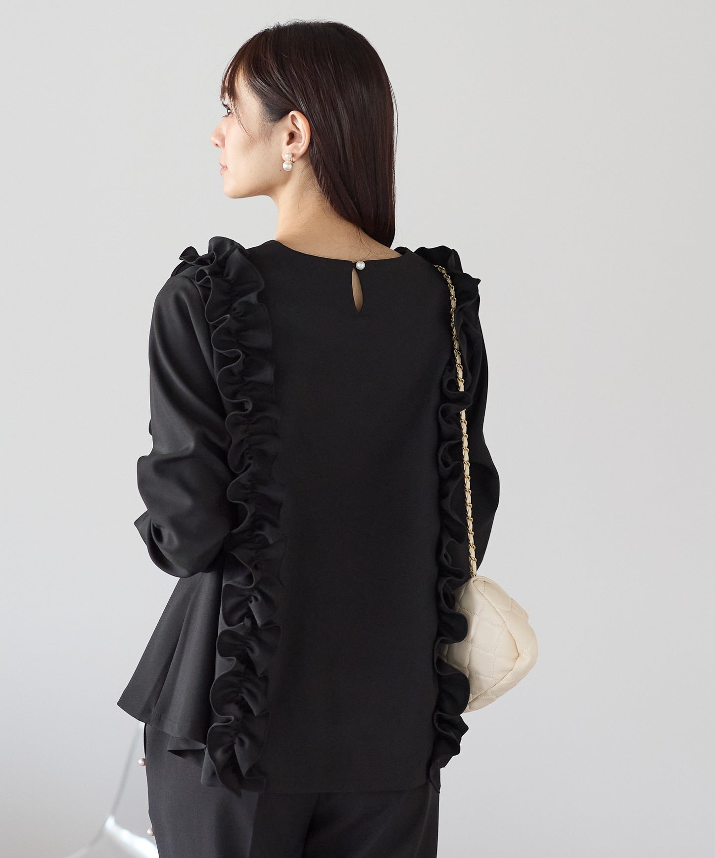 【11月9日(日)20時〜新発売】ツインフリルフレアトップス