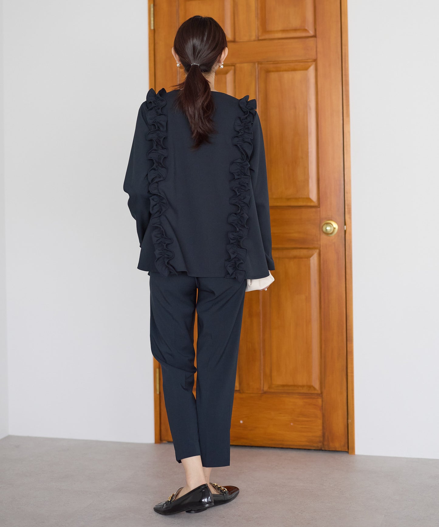 【11月9日(日)20時〜新発売】ツインフリルフレアトップス