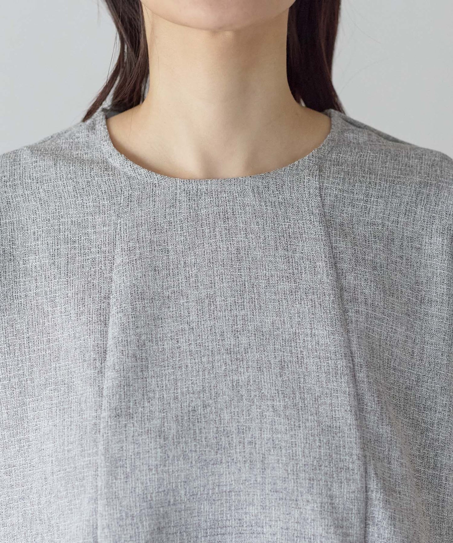 【11月28日(金)13時〜新発売】バックリボンツイードフリルトップス