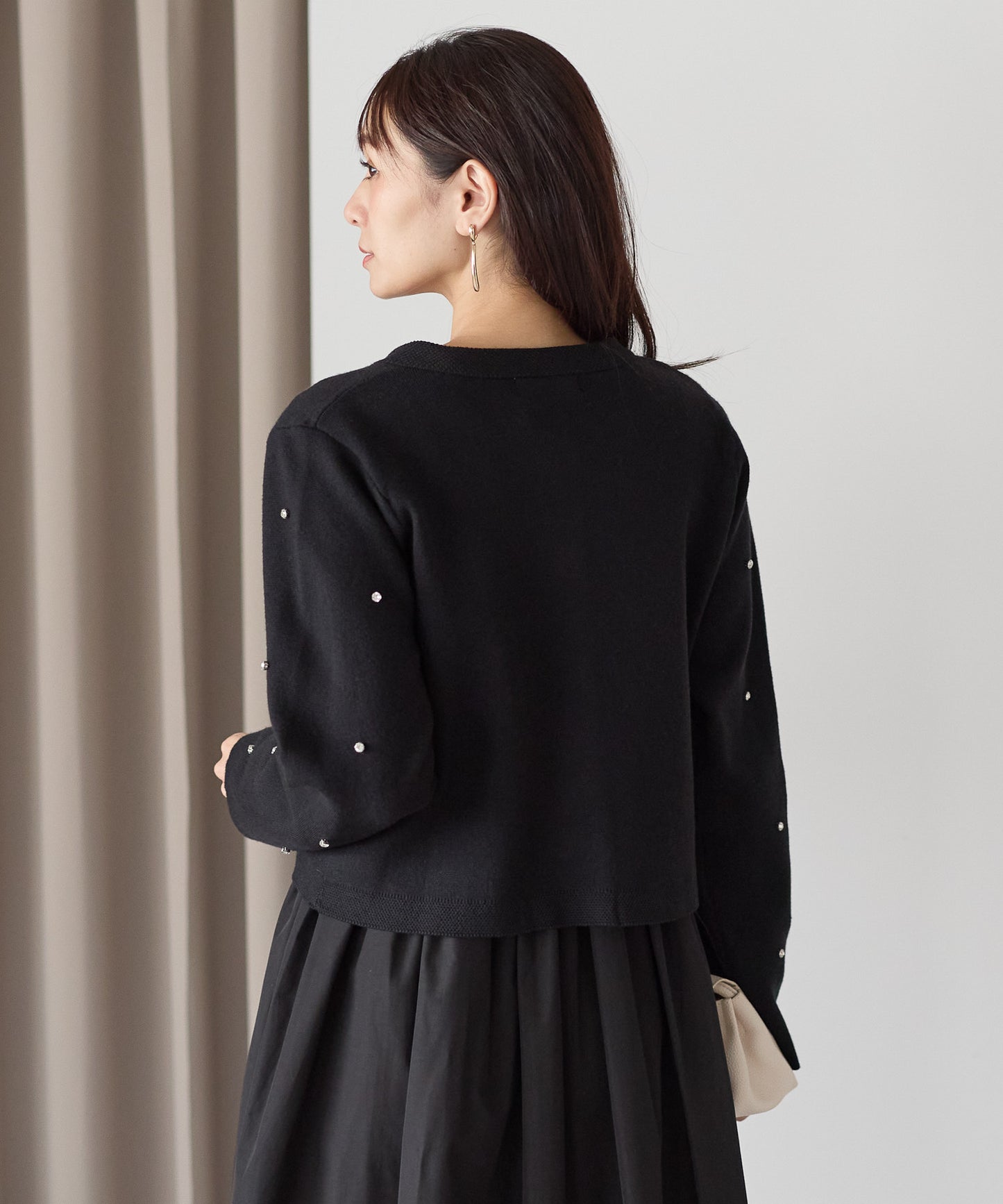 【11月9日(日)20時〜新発売】ジュエルフリルカーディガン