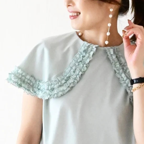 2wayロングパールピアス