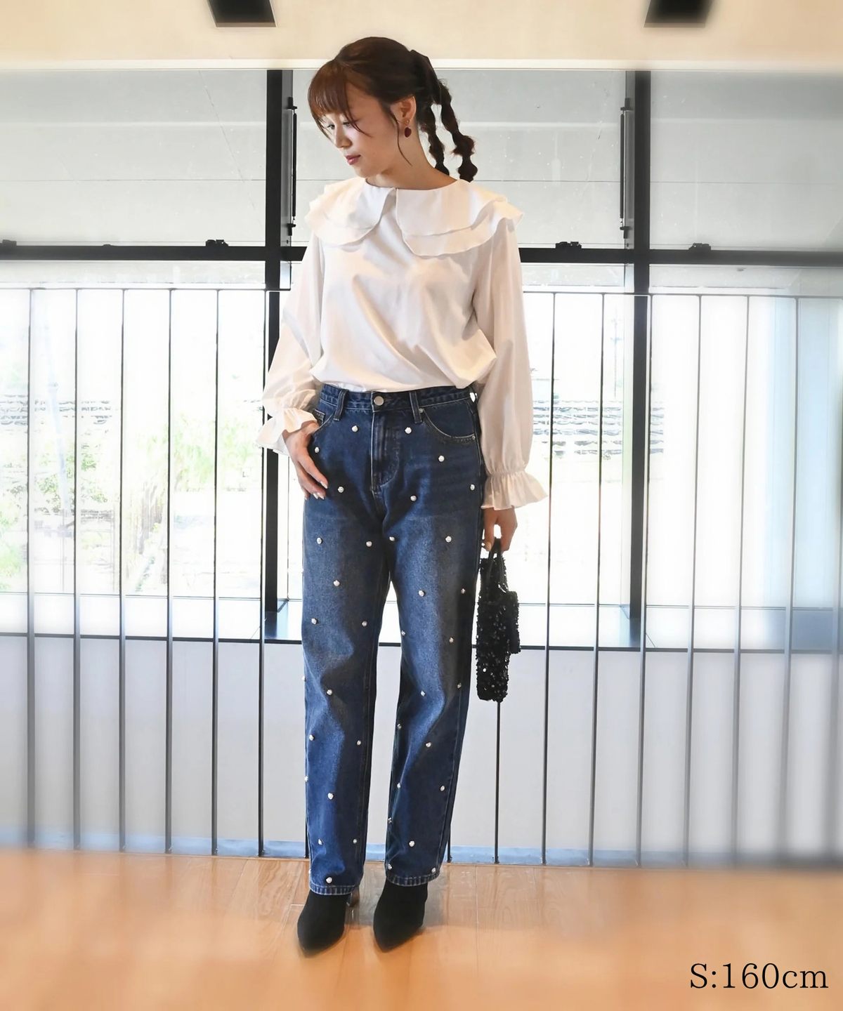 【10月10日(土)午前10時〜新発売】パールジュエルデニム