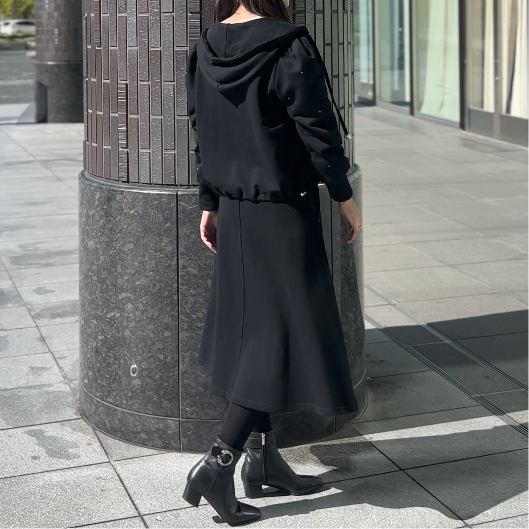 【10月10日(金)13時〜販売開始】ラインストーンミストパーカー　