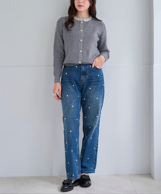 【10月10日(土)午前10時〜新発売】パールジュエルデニム