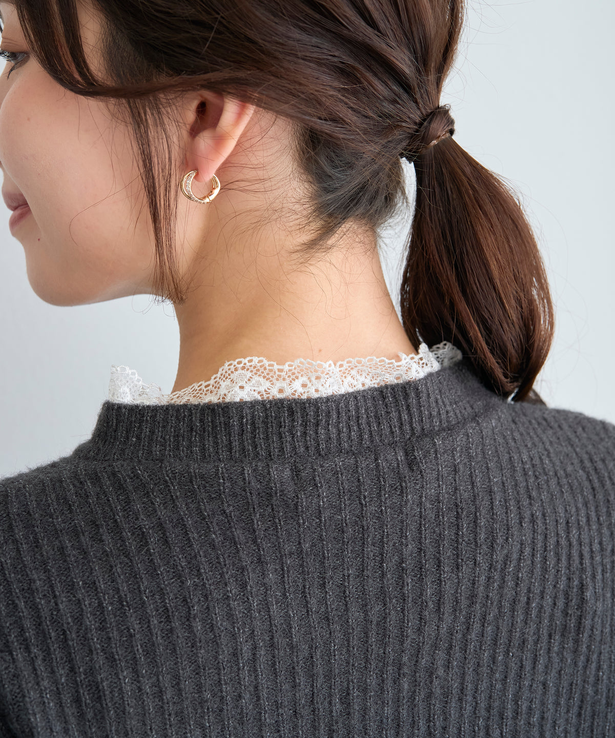 【9月27日(日)20時〜新発売】パールレースニットロングSET