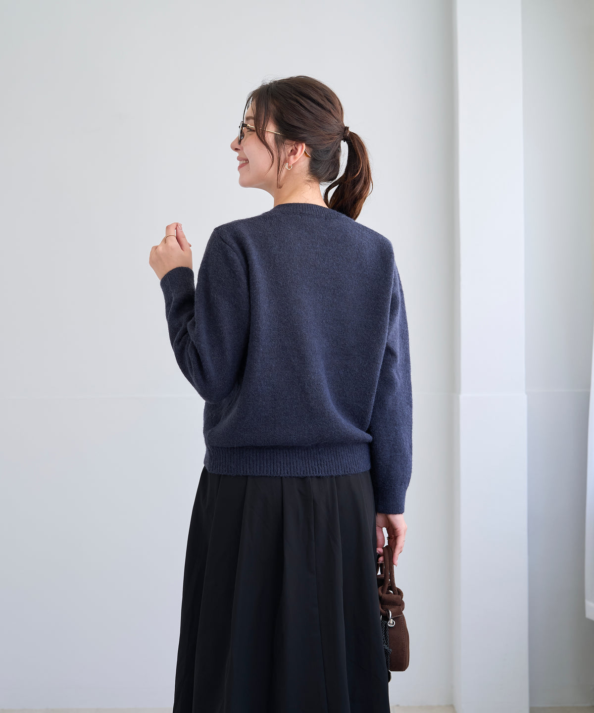 【10月18日(日)20時〜新発売】ミツバチ刺繍ニットカーディガン