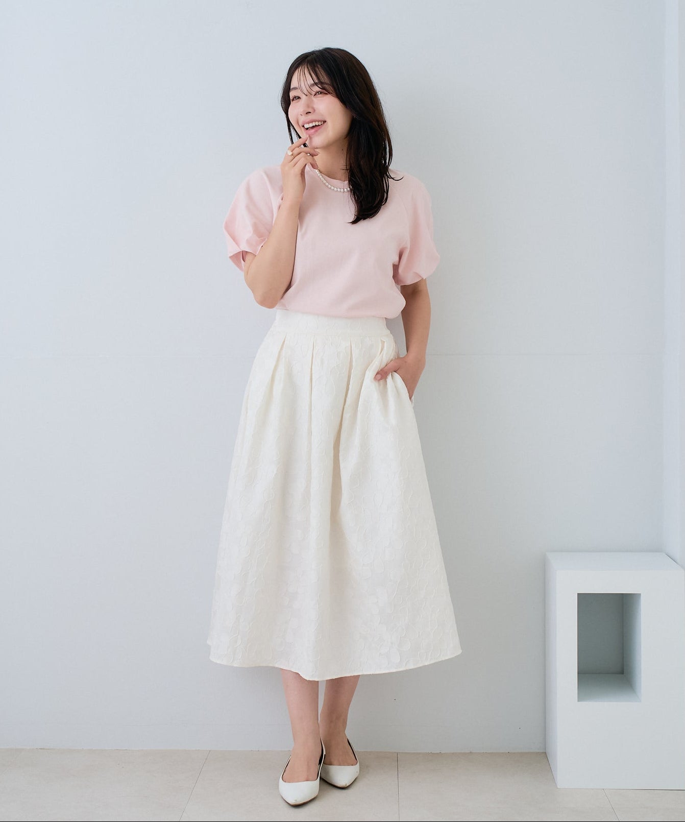 【5月17日(日)20時〜新発売】タックスリーブカットソー