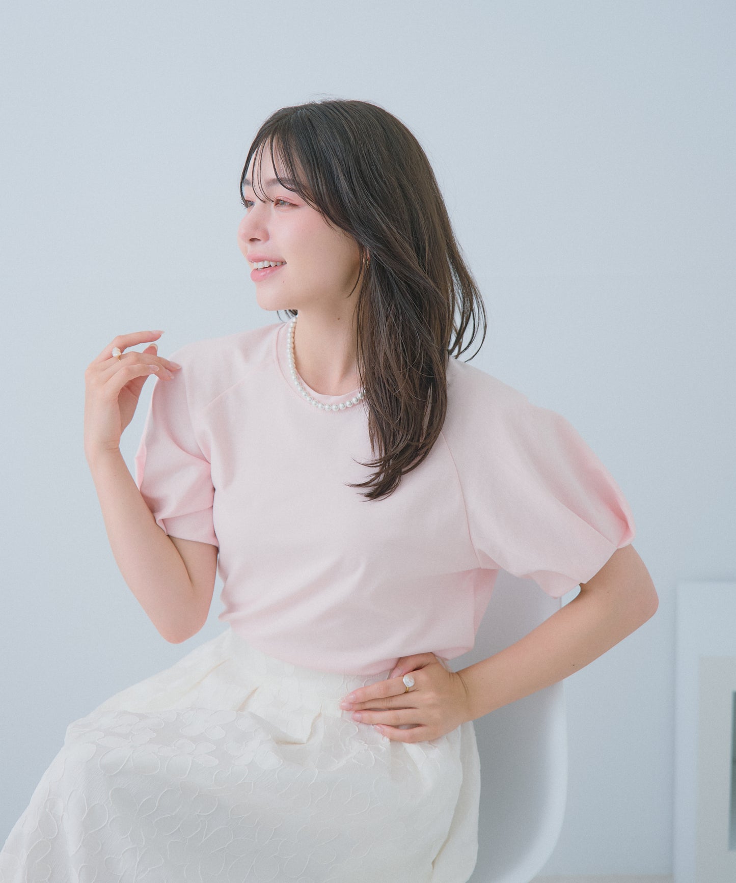 【5月17日(日)20時〜新発売】タックスリーブカットソー
