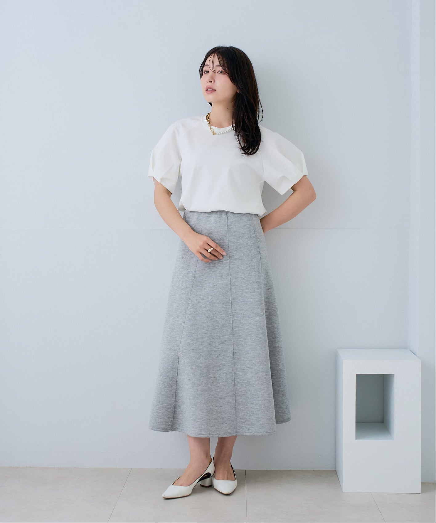 【5月17日(日)20時〜新発売】タックスリーブカットソー