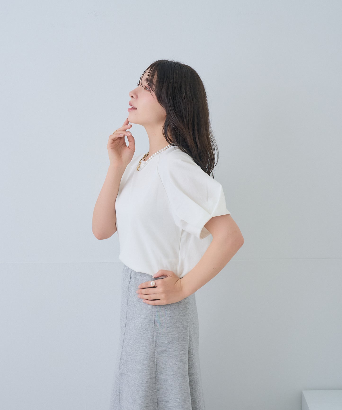 【5月17日(日)20時〜新発売】タックスリーブカットソー