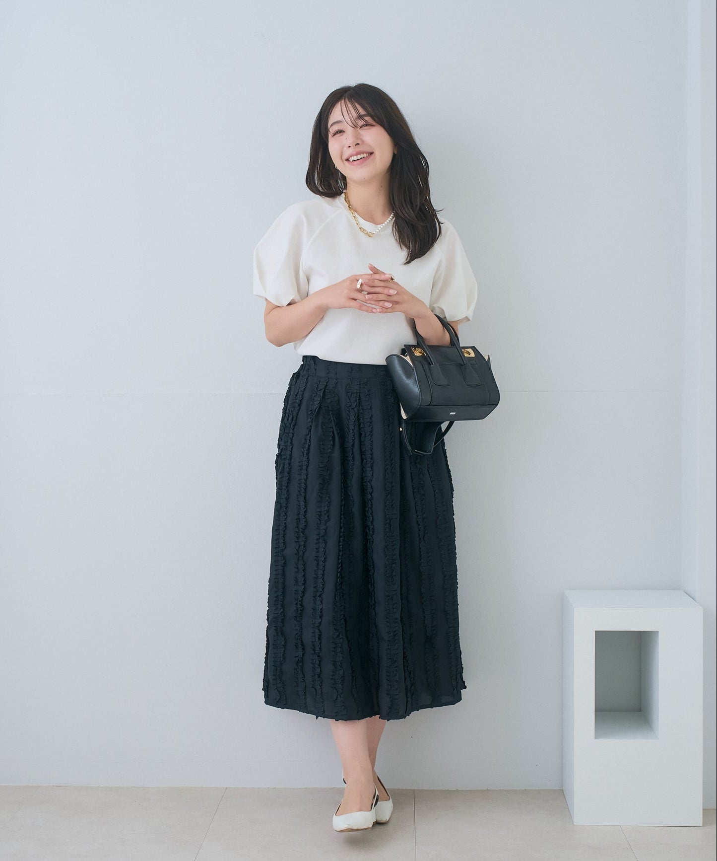【5月17日(日)20時〜新発売】タックスリーブカットソー