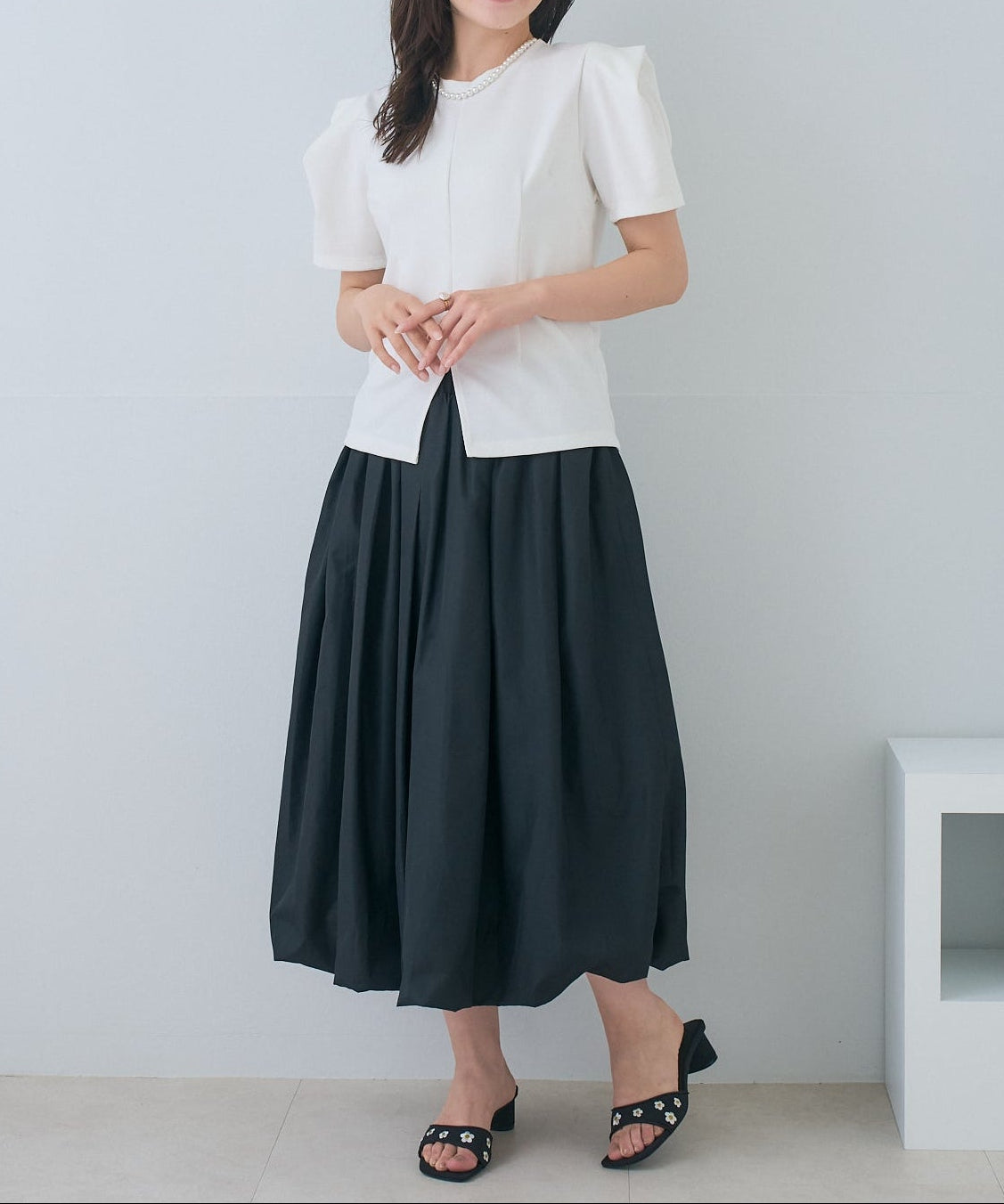 【5月17日(日)20時〜新発売】フォルムスリーブカットソー
